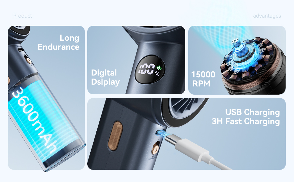 Portable Handheld Fan
