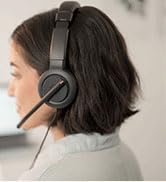 Kensington H1000 USB-C On-Ear Headset, 270° Rotating Noise-Canceling Microphone, Quick Buttons fo...