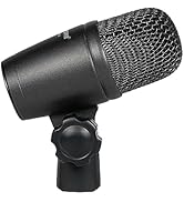 Phenyx Pro PDM34 Snare Drum Mic, Cardioid Dynamic Microphone with Clip-on Microphone Clamp, Integ...