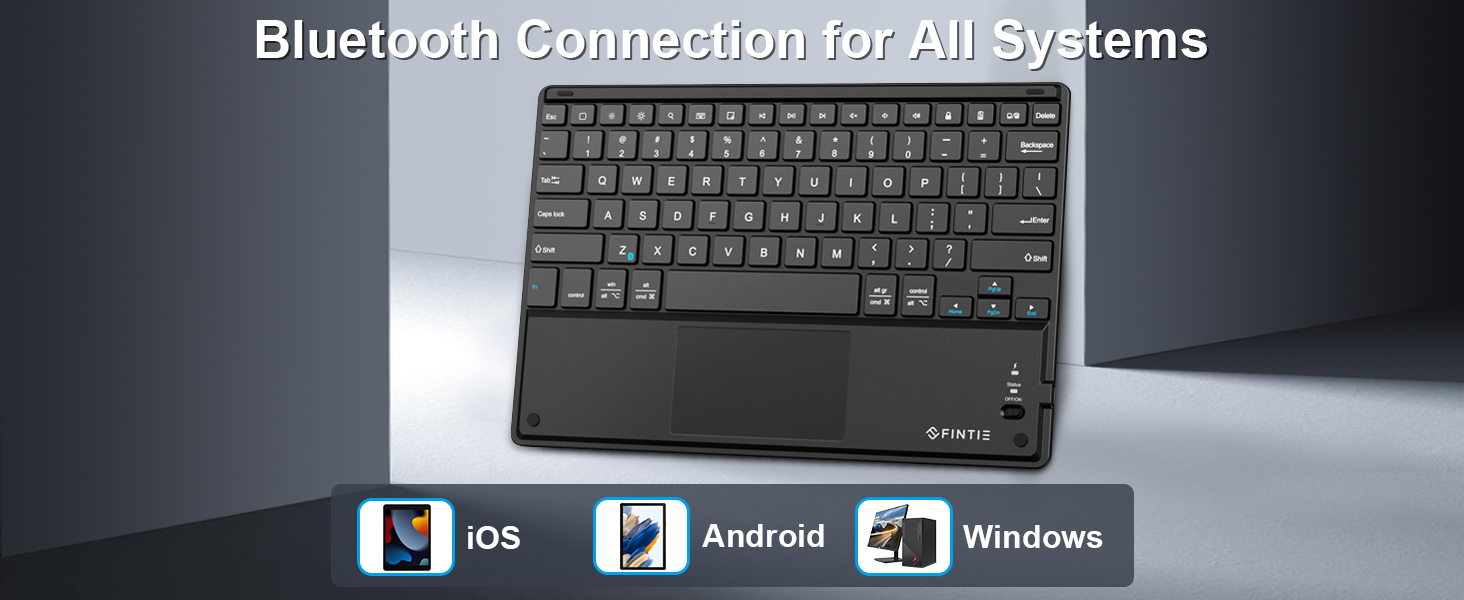 ipad keyboard with trackpad