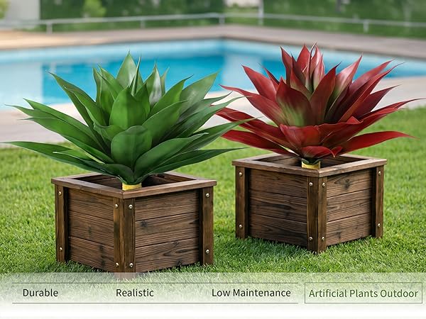 Artificial Agave Plant for Outdoors