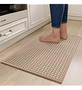 YDKGL Kitchen Mats for Floor, Super Absorbent Kitchen Rugs Non Slip Washable, Rubber Backing Soft...