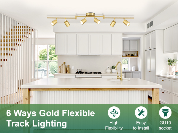 6 Ways Track Lighting Gold
