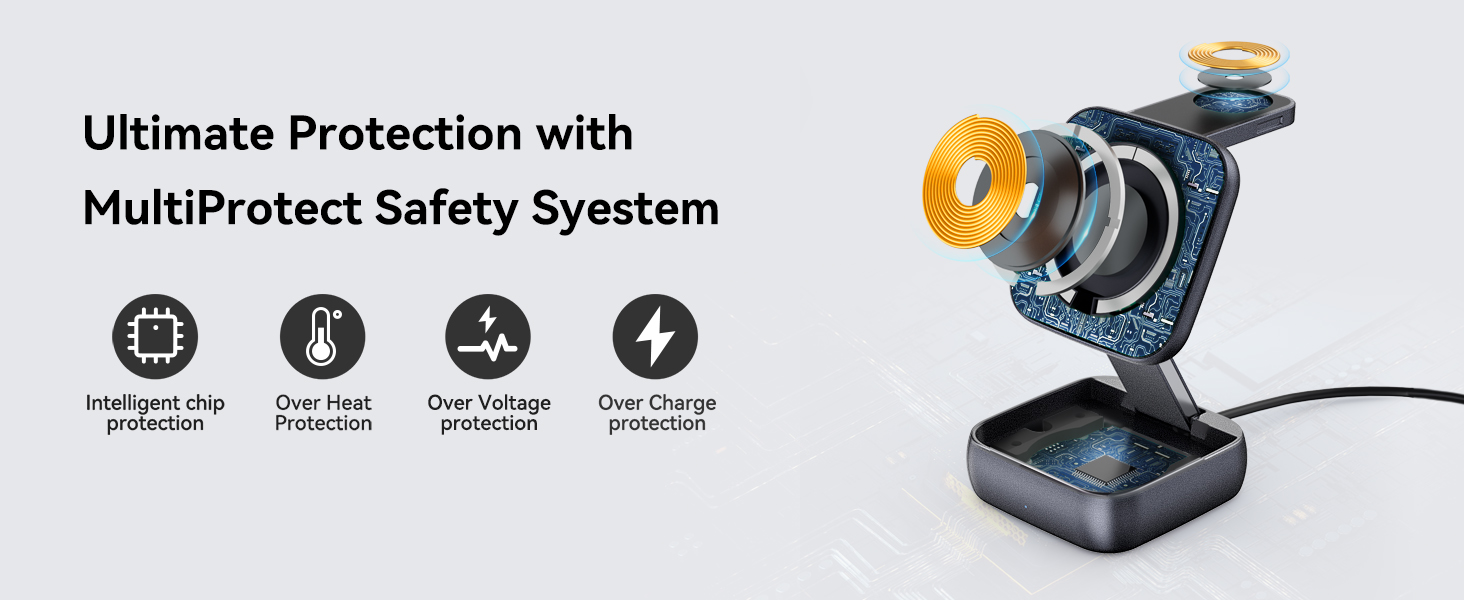 3 in 1 Wireless Charging Station