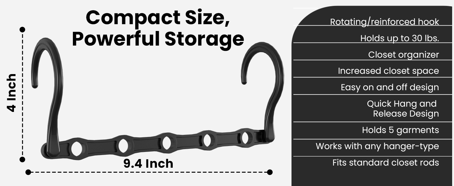 space saving hangers