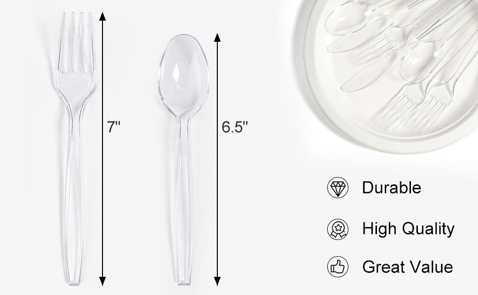 forks and spoons