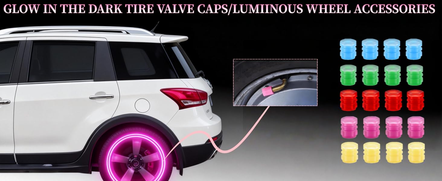 The tire valve cover has a thread size that fits most models and fits snugly on the valve