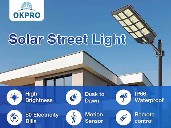solar street light