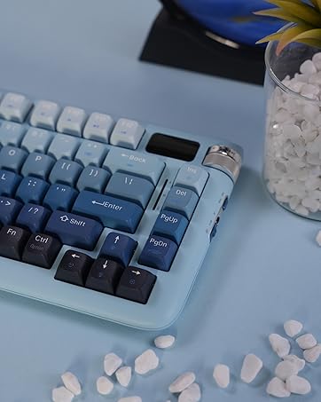 FOPATO F75 Mechanical Keyboard Hot Swappable Gasket Structure 3-Mode RGB Bluetooth PBT Keycaps