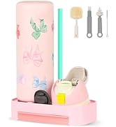 Kaitiaki Bottle Drying Rack for Owala Freeship 24/32/40oz, Portable Space Saving Stand with Drain...