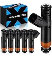 YZHIDIANF Upgraded FJ460 Fuel Injectors Fits For:-Ford F150 Heritage E150 Econoline Club Wagon E2...