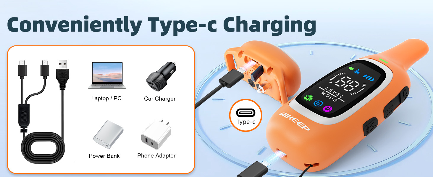 Conveniently Type-C Charging