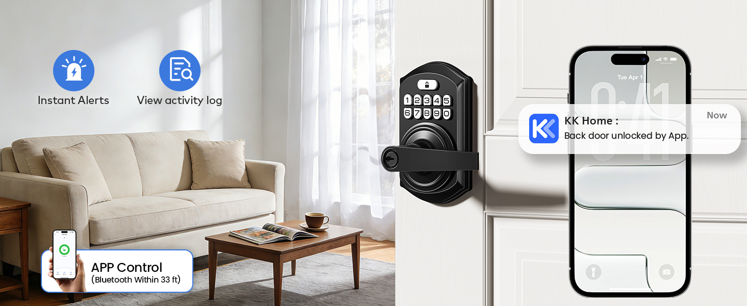 View and receive real-time logs within Bluetooth range