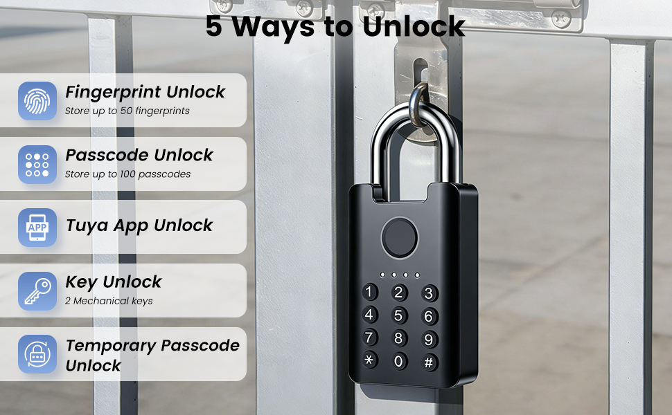 smart lock for gate