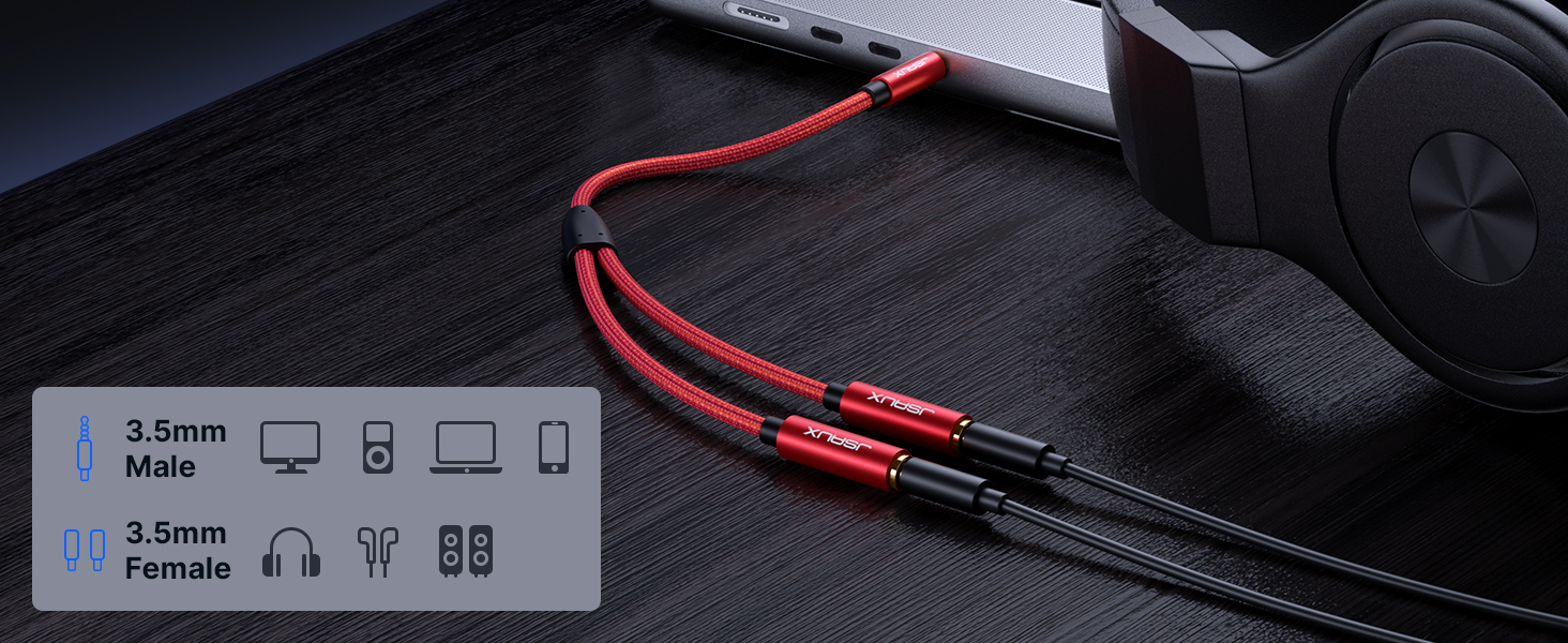 headphone splitter 5