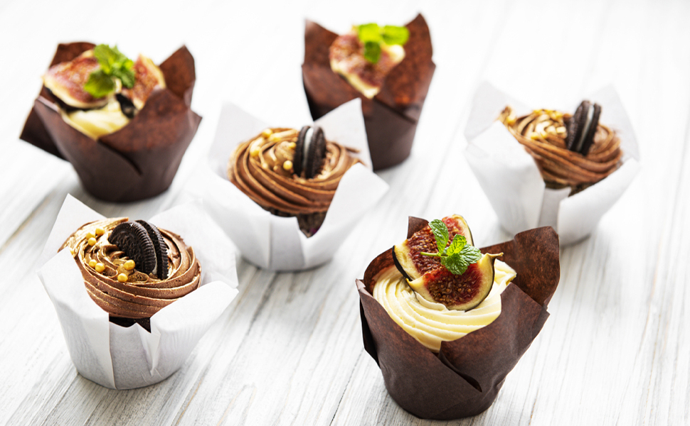 tulip cupcake liners