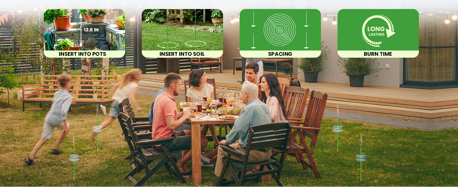 mosquito repellent outdoor patio