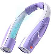 AI Neck Fan, 6 Speeds Powerful Portable Fan,360° Airflow 6000mAh Long-Lasting Battery Faster Cool...