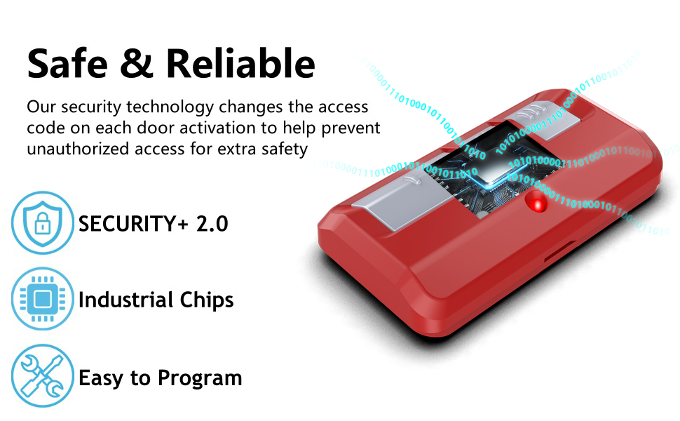 Garage Door Opener Remote for Chamberlain Liftmaster Craftsman