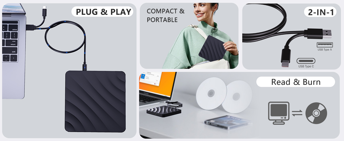 external cd/dvd drive for laptop
