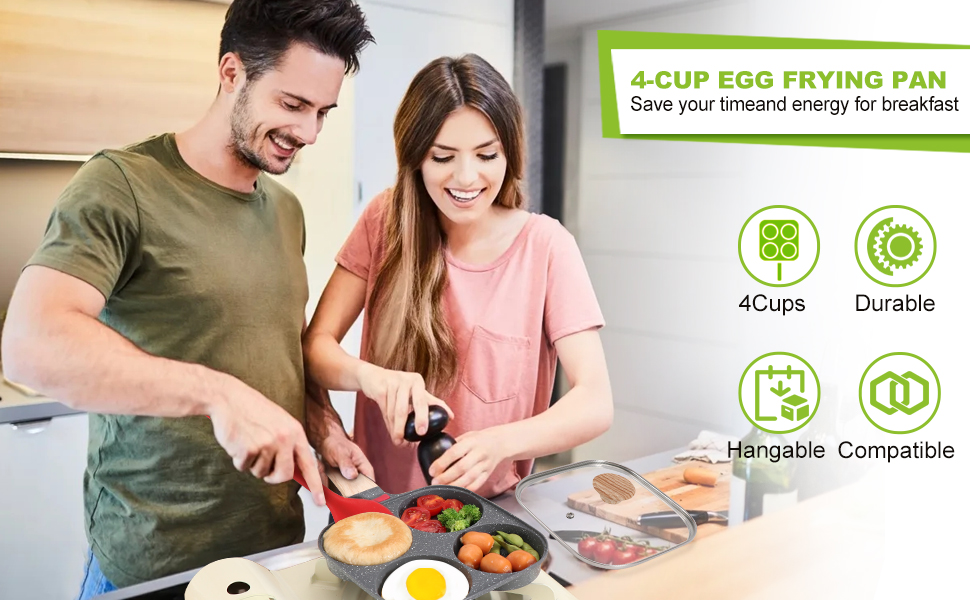 4-Cup Egg Pan