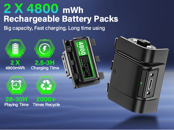 xbox rechargeable battery pack