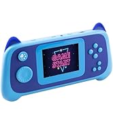 Handheld Retro Game Console Built-in 400 Games, Travel-Friendly Gaming Console with Long Battery ...