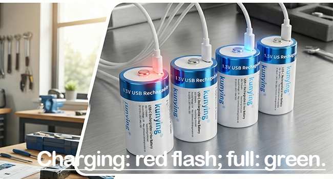 d battery rechargeable