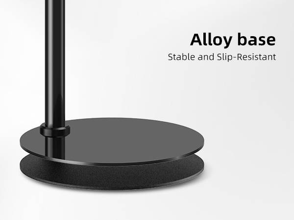 ring light stand selfie tripod photography lighting phone video recording laptop portable overhead