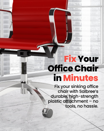 office chair clamp to fix sinking office chair