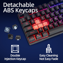 wireless keyboard and mouse gaming rechargeable rgb backlit teclado inalámbrico