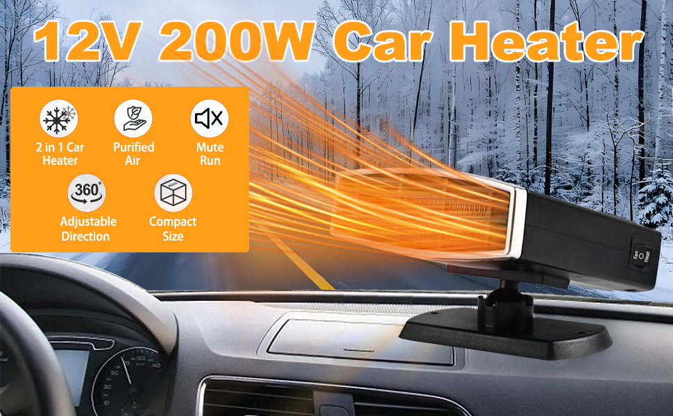 portable car heater