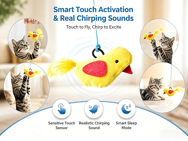 cat feather toy mouse toys for cats cat interactive toys for indoor cats