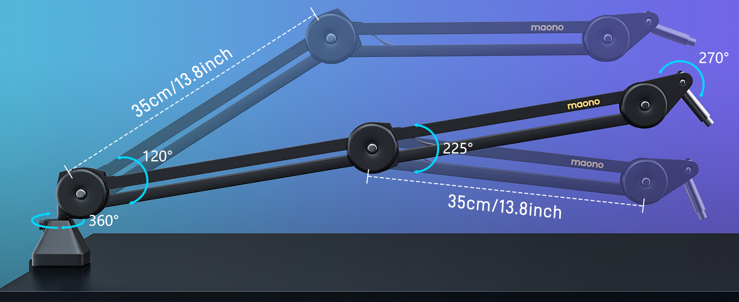 MAONO BA37 BOOM ARM STAND