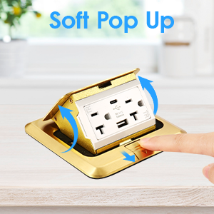 floor outlet pop up outlet
