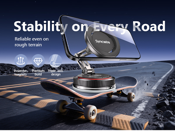 magnetic car phone holder