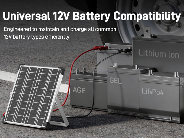 12 v solar panel battery charger