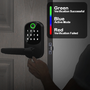 digital door lock with keypad