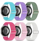 Nylon Bands Compatible with Samsung Galaxy Watch 7 6 4 5 FE Band 40mm 44mm/Galaxy Watch 6 4 Class...