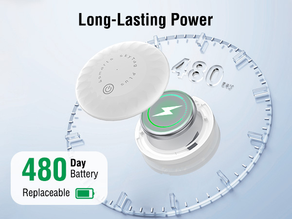 4smarts SkyTag Plus Apple Find My Tracker Bluetooth Locator Wallet/Key/Luggage Finder