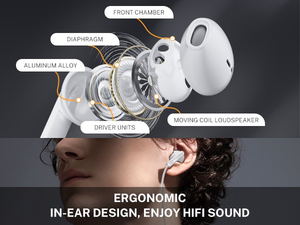 DAC Chip USB C Earbuds High Resolution Audio
