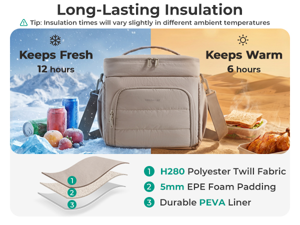BAGSMART Lunch Bag
