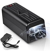 Rat Zapper Electric Mouse Trap Zapper Indoor,Electronic Rat Killer Zapper with Anti-Escape Baffle...