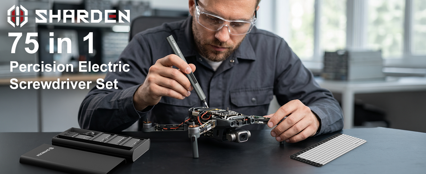Mini Electric Screwdriver Set
