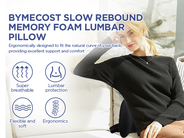 Sitting Without Back Pain is Possible with the Everlasting Comfort Back Cushion