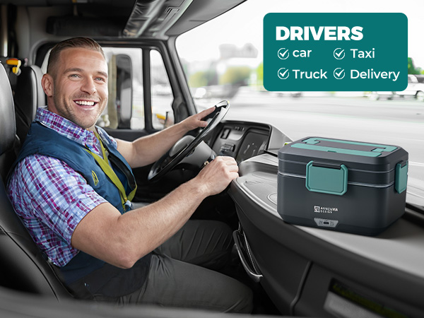 Electric lunch box good for drivers.