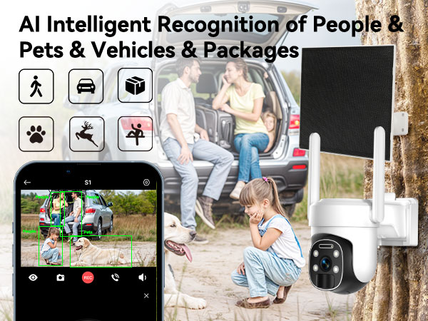 4G LTE Cellular Security Camera