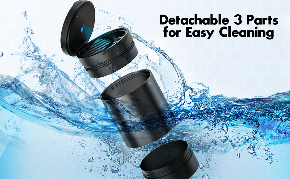 Car Ashtray with Lid