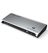 WAVLINK 8K Thunderbolt 3 Dock- 60W Power Delivery Charging,Dual 4K@60Hz &amp; Single 8K@30Hz Display,...