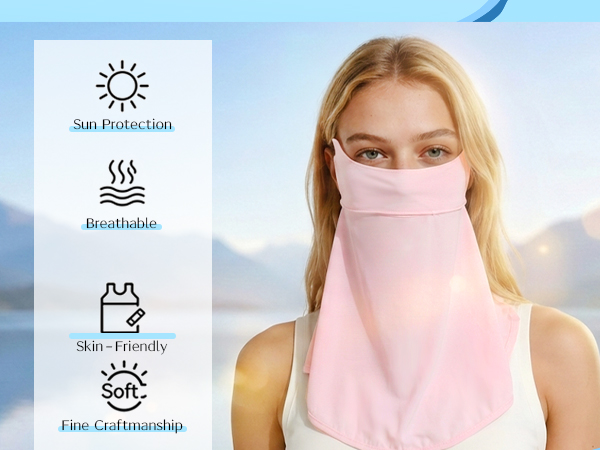 UV Sun Protection Face Mask